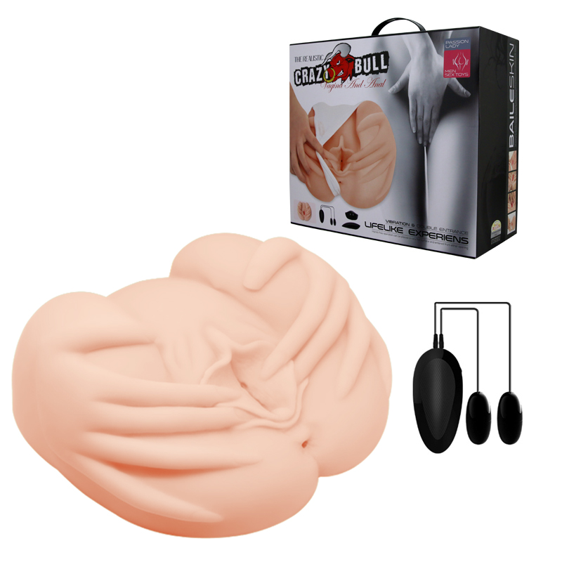 French Lady masturbator sa vaginom i anusom, vibracija i grejanje — BM 9022